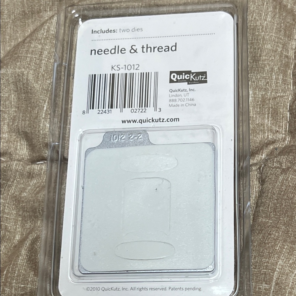 Quickutz Needle & Thread Die Set KS-1012 - Picture 3 of 5